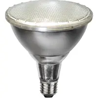 Star Trading LED spotlight E27 | PAR38 silver | utomhus | 4000K | 15W []