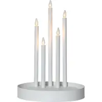 Star Trading Ljusstake Deco, vit