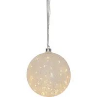 Star Trading Glaskula Glow Snow Ø200mm []