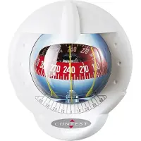 PLASTIMO Contest 101 Vertikalmonterad Kompass Med Rött Kort