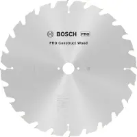 Bosch RUNDSAVKLINGE CONST WOOD350X3,5X30MM 24T