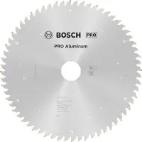 Bosch Accesorios Sågklinga Standard for Aluminium 2608837776; 216x30 mm; Z64