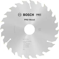 Bosch Accesorios Op Wo H 165x30-24 Cirkelklinga För Trä