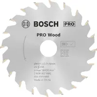 Bosch 85x15x20d Cirkelsågblad För Trä