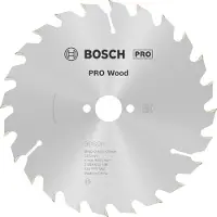 Bosch Kreissägeblatt 160x20x2,6mm Z24/WZ HM für Grobschnitt 2608640596 Cirkelsågblad 1 st