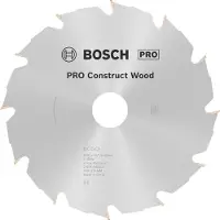 Bosch Construct Wood 2608640632 Hårdmetall cirkelsågklinga 180 x 30 x 2.6 mm Antal tänder (per tum): 12 1 st