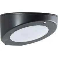 Brilliant Bardum G96924/06 LED utomhus vägglampa med rörelsesensor LED 3 W (RGB) svart