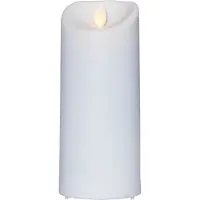 Star Trading LED Blockljus inom-/utomhus M-Twinkle Vit 17,5cm