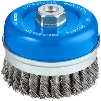 Bosch Koppborste / koppstålborste - 100 mm, 0,5 mm, M14 Power Tools 2608622010 1 st