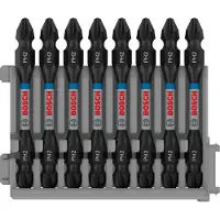 Bosch 2608522337 Dubbelklinga-set 8 delar Ytter-sexkantig Dubbelklinga