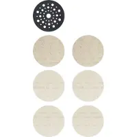 Bosch Powertools Bosch Expert M480 Starter Set - Sanding net - 7 delar - rund - grus: 80, 120, 180 - 125 mm