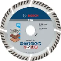 Bosch 2608615061 Standard for Universal Speed Diamantkapskiva Diameter 150 mm 1 st