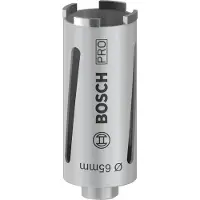 Bosch 2608587321 2608587321 Torrborrkrona 65 mm diamant-försedd 1 st