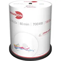 Primeon 2761106 CD-R 80 700 MB 100 st Spindel Skrivbar