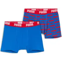 Puma Boxershorts - 2-pack - Röd/Blå - - 170/176 - Boxershorts