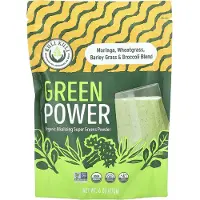 BeautyGlam Kuli Kuli, Green Power, Organic Alkalizing Super Greens Powder, 6 oz (170 g)