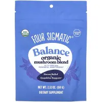 Four Sigmatic , Balance, Ekologisk Svampblandning, Koffeinfri, 2.12 oz (60 g)