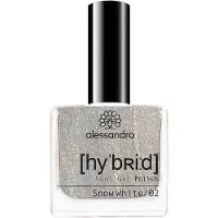 Alessandro Hybrid Nagellack 8 ml SNOW WHITE