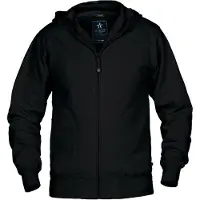 Texstar HC03 Hoodie (Färg: Svart, Storlek: Medium)