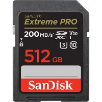 SanDisk Extreme Pro Sdxc 512 Gb Minneskort