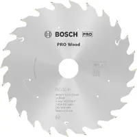 Bosch PRO Wood cordless 2608837668 Hårdmetall cirkelsågklinga 136 x 20 mm Antal tänder (per tum): 24 1 st