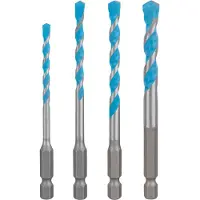 Bosch Accesorios Expert Väggborr Hex-9 4-8 Mm 4 Enheter