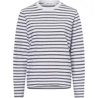 Samsøe & Samsøe T-shirt 'Camino' svart / vit