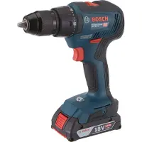 Bosch Powertools Skruvdragare/borr GSR 18V-50; 18 V; 2x2,0 Ah batt.