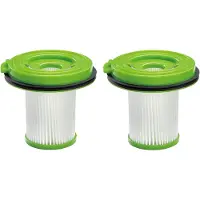 Greenworks HEPA-filter till dammsugare ASV-HF2-GW; 2 st.