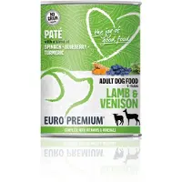 Euro Premium Adult lamm och hjort paté våtfoder hund