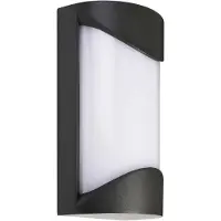 Deko-light Grumium rund I Grumium I Lampa för väggmontering EEK: F (A - G) 10 W Mörkgrå