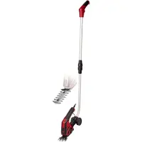 Einhell 3410360 GC-CG 3,6/70 Li Batteri Häcksax, Teleskop-grässax, Teleskop-grässax, Busksax Förlängningsrör, inkl. gräs- och buskklippanordning, inkl.