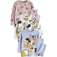 Next Pyjamas kräm / blå / blandade färger / rosa