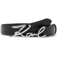 Karl Lagerfeld Bälte svart / silver