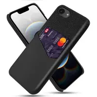 Mtp Products iPhone 16e/17e KSQ Skal med Korthållare - Svart