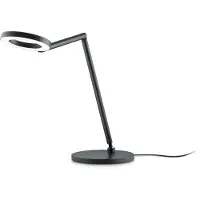 Knapstein LED skrivbordslampa Tessa-T, dimbar, Svart, Arbetsrum / kontor, Mässing, Modern, LED-bordslampa