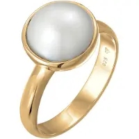 Nenalina Ring guld / pärlvit