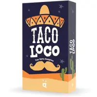 Helvetiq Tacoloco Kortspel - Snabbt Taco-temat Strategispel för 2-5 Spelare, 7+ År