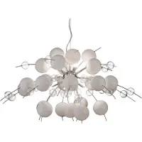 Näve Hänglampa Explosion, dimbar, Vitt / opal, Vardagsrum / matsal, Glas, Modern, Pendellampa