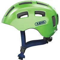 ABUS Youn-I 2.0 - Urban cykelhjälm - Børn Vert Etincelant S (51 - 55 cm)