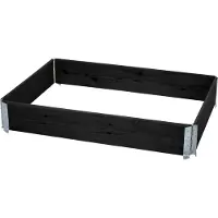 Siena Garden Siena R12001-4BK-GBX upphöjt odlingsbädd svart 1 st