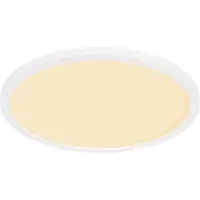 Globo Taklampa Sapana, dimbar, Vitt / opal, Badrum, Syntetmaterial, Modern, Taklampa