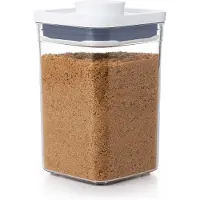 Oxo 11234000, Låda, Rektangulär, 0,9 l, Transparent, Vit, 105 mm, 105 mm