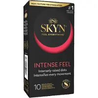Manix SKYN Intense - latexfri kondom - nubbar - 10 st