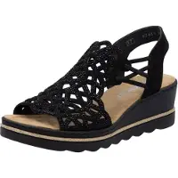 Rieker Sandal svart