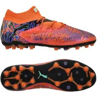 Puma Future 8 Ultimate Mg Creativity - Orange/lila/electric Peppermint/Svart Limited Edition - Multi Ground (Mg), storlek 44½