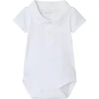Name it Polo Body k/ä - NbmHolger - Bright White - - 50 - Body K/Ä