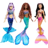 Mattel Kammussla Paket 3 Systrar Sirenas-docka
