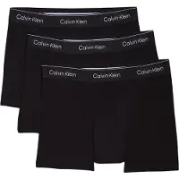 Calvin Klein 3 Pack Relaxed Trunks Icon Cotton Stretch