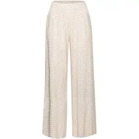 LASCANA Pyjamasbyxa beige / vit